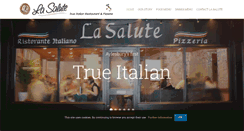 Desktop Screenshot of lasalute.co.uk